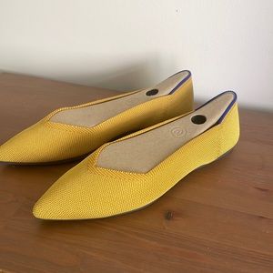 Rothy’s The Point Womens Flats- Yellow